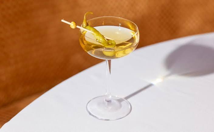 Golden Martini